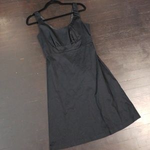 🔴 Formal Short Flare Black Dress 4